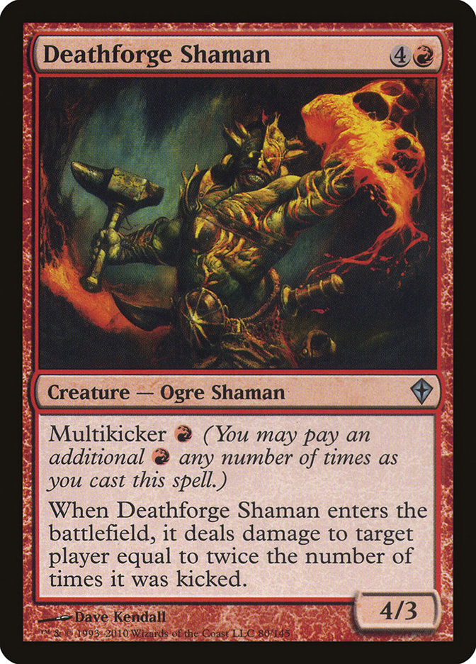 Deathforge Shaman [Worldwake] | Card Citadel