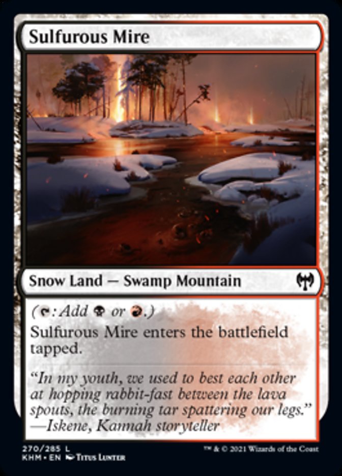 Sulfurous Mire [Kaldheim] | Card Citadel