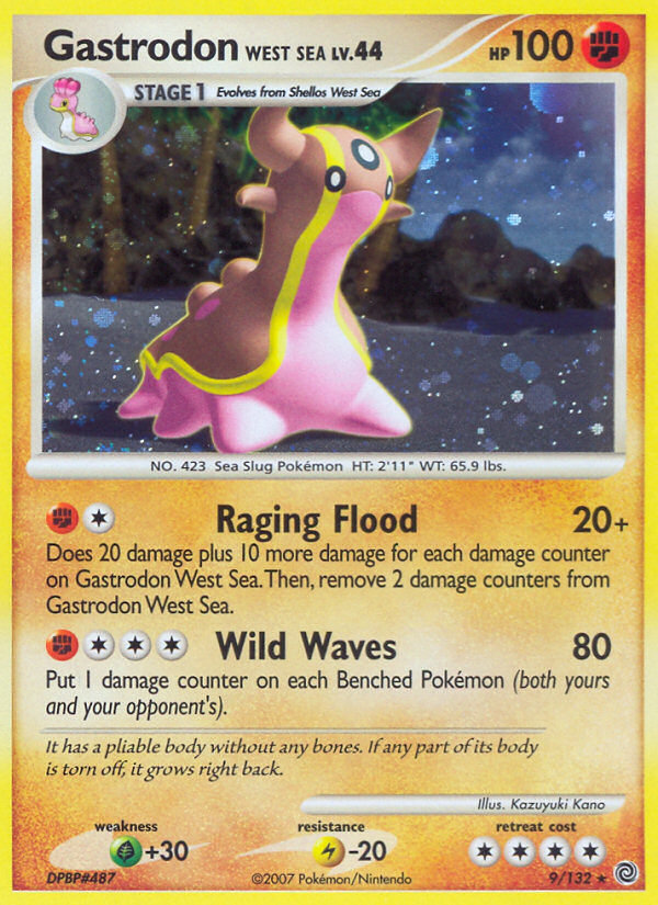 Gastrodon West Sea (9/132) [Diamond & Pearl: Secret Wonders] | Card Citadel