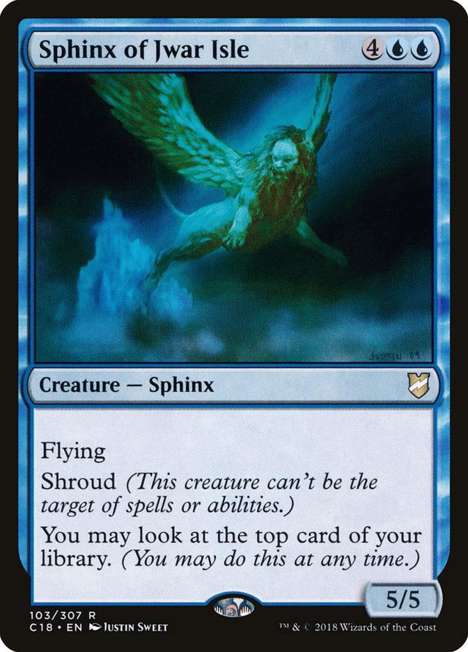 Sphinx of Jwar Isle [Commander 2018] | Card Citadel