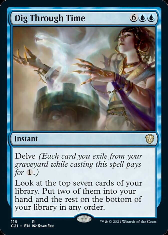 Dig Through Time [Commander 2021] | Card Citadel
