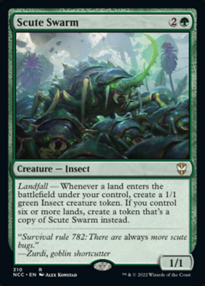 Scute Swarm [Streets of New Capenna Commander] | Card Citadel