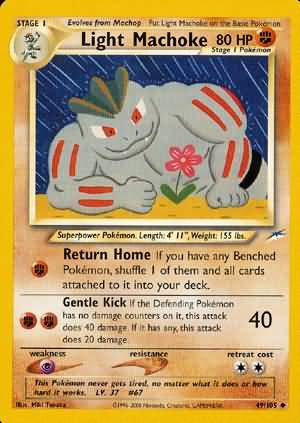 Light Machoke (49/105) [Neo Destiny Unlimited] | Card Citadel