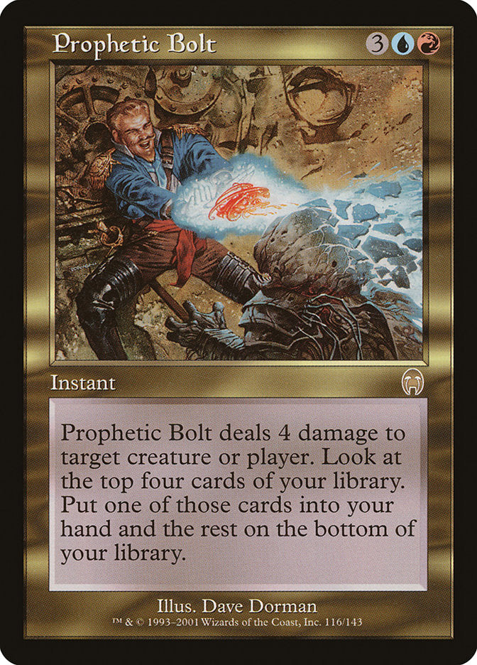 Prophetic Bolt [Apocalypse] | Card Citadel