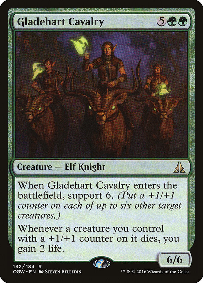 Gladehart Cavalry [Oath of the Gatewatch] | Card Citadel