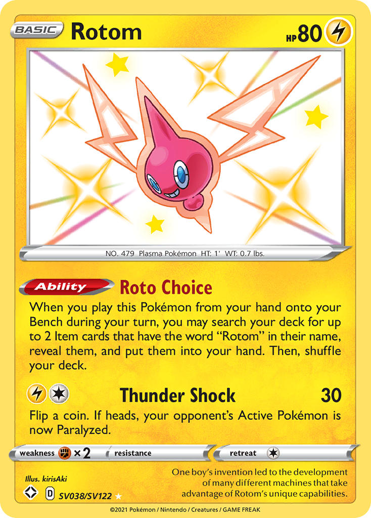 Rotom (SV038/SV122) [Sword & Shield: Shining Fates] | Card Citadel