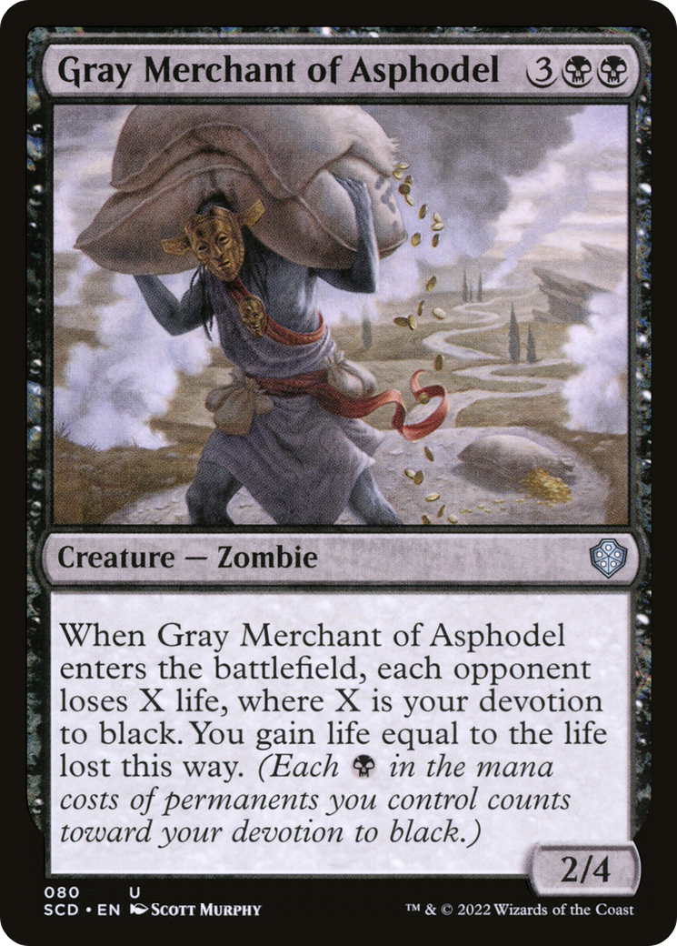 Gray Merchant of Asphodel [Starter Commander Decks] | Card Citadel