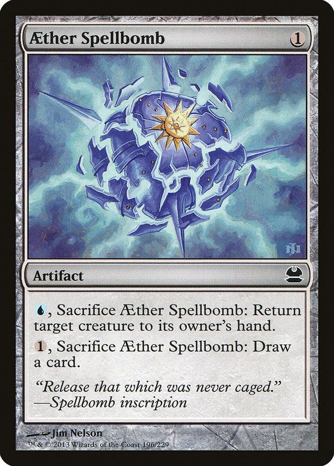 Aether Spellbomb [Modern Masters] | Card Citadel