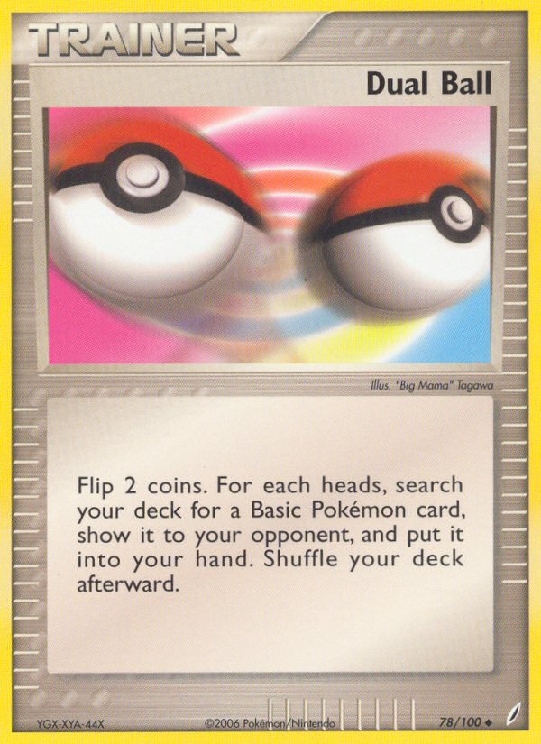Dual Ball (78/100) [EX: Crystal Guardians] | Card Citadel