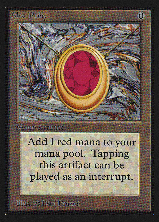Mox Ruby (IE) [Intl. Collectors’ Edition] | Card Citadel