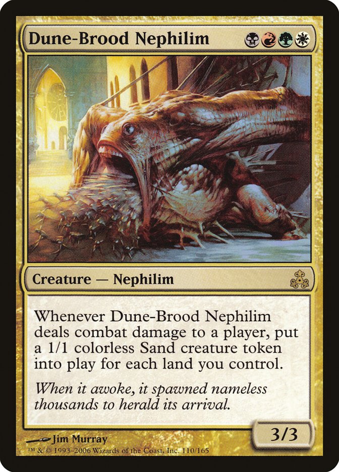 Dune-Brood Nephilim [Guildpact] | Card Citadel