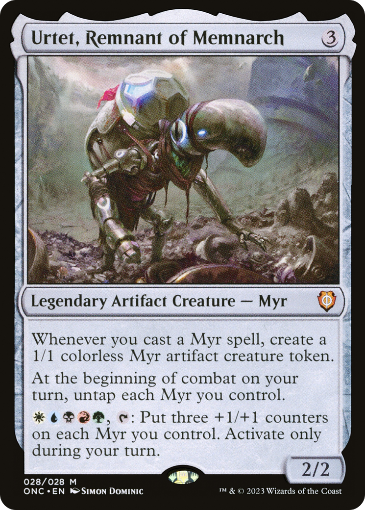Urtet, Remnant of Memnarch [Phyrexia: All Will Be One Commander] | Card Citadel