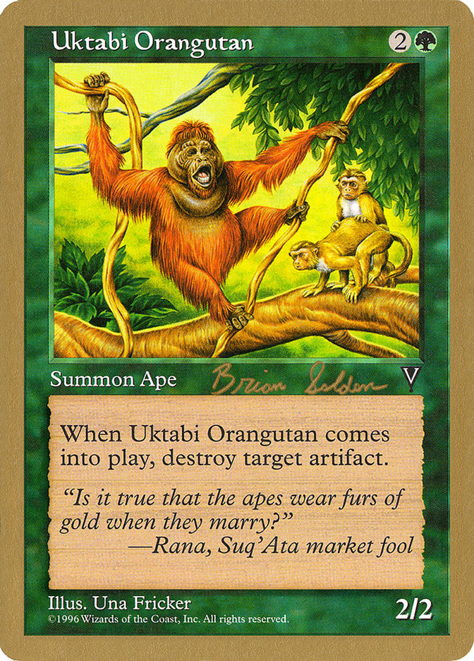 Uktabi Orangutan (Brian Selden) [World Championship Decks 1998] | Card Citadel