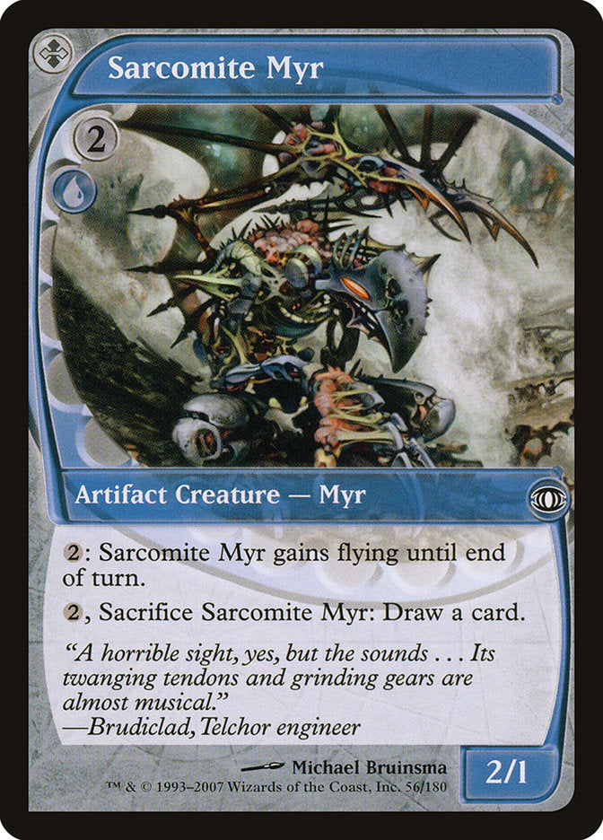 Sarcomite Myr [Future Sight] | Card Citadel