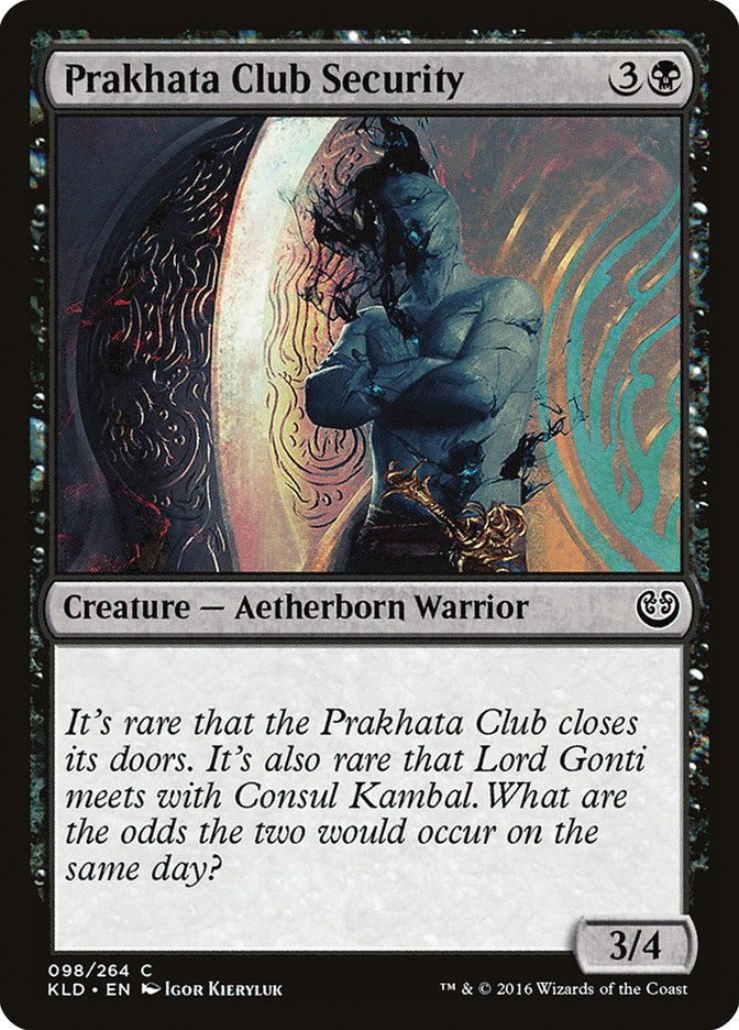 Prakhata Club Security [Kaladesh] | Card Citadel