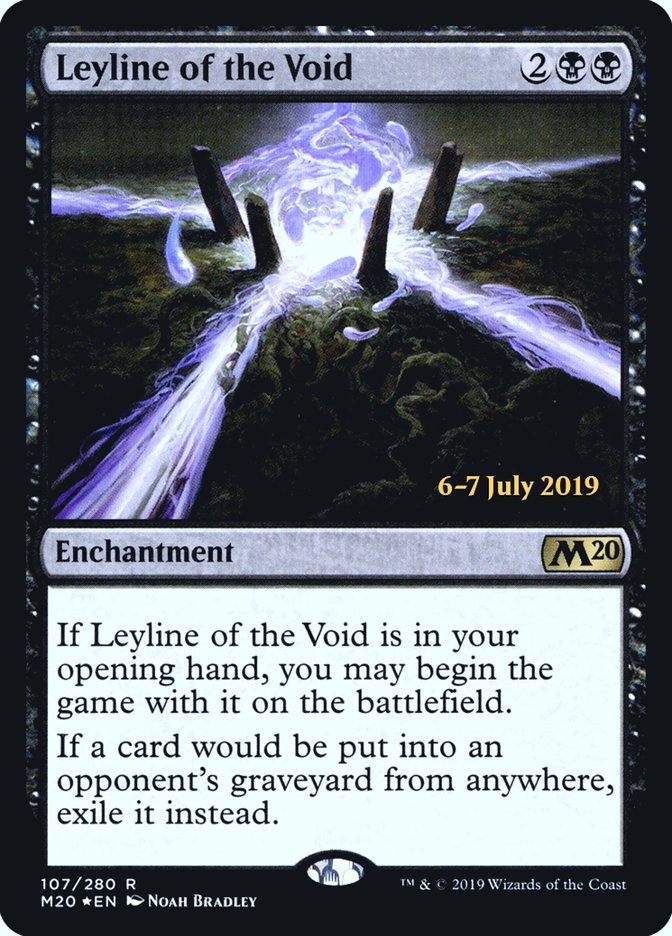 Leyline of the Void  [Core Set 2020 Prerelease Promos] | Card Citadel