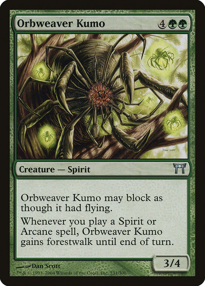 Orbweaver Kumo [Champions of Kamigawa] | Card Citadel