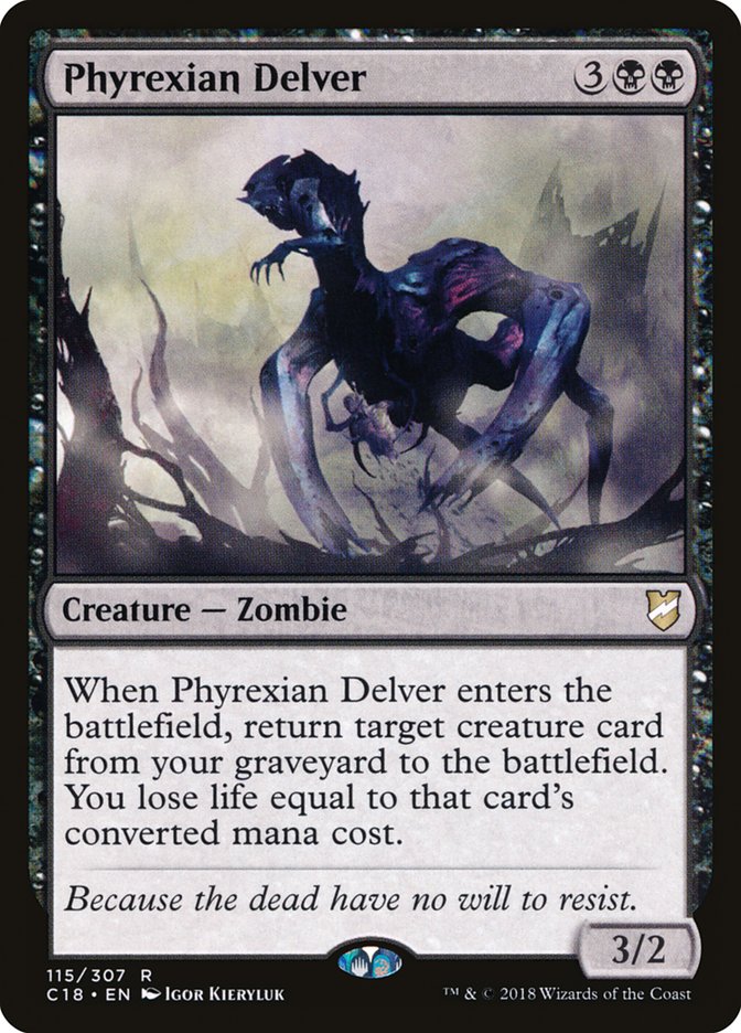 Phyrexian Delver [Commander 2018] | Card Citadel