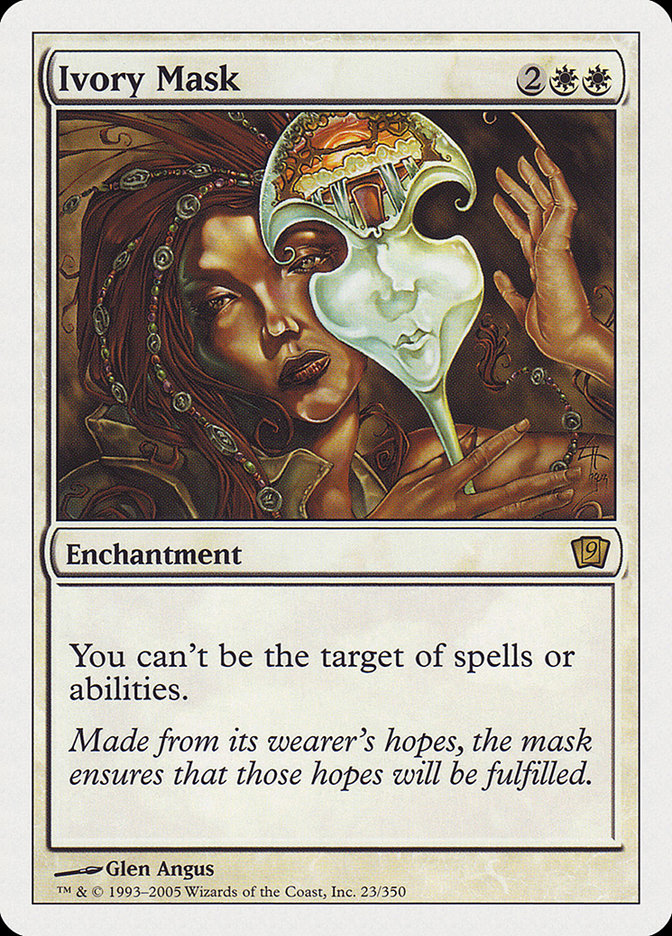 Ivory Mask [Ninth Edition] | Card Citadel