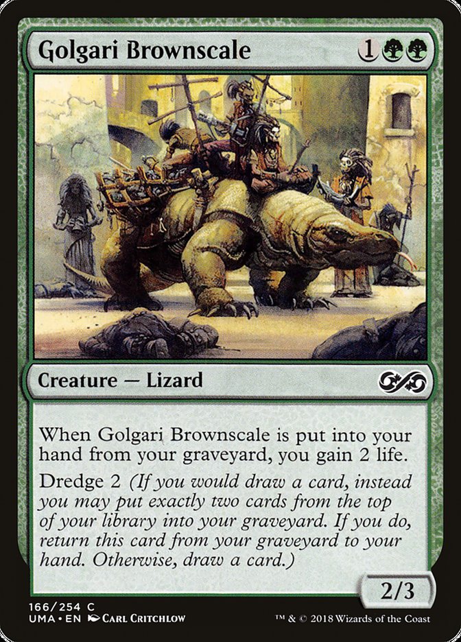 Golgari Brownscale [Ultimate Masters] | Card Citadel