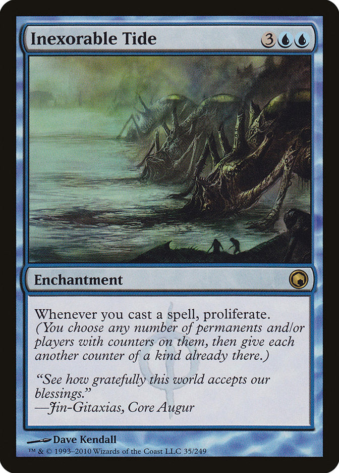 Inexorable Tide [Scars of Mirrodin] | Card Citadel