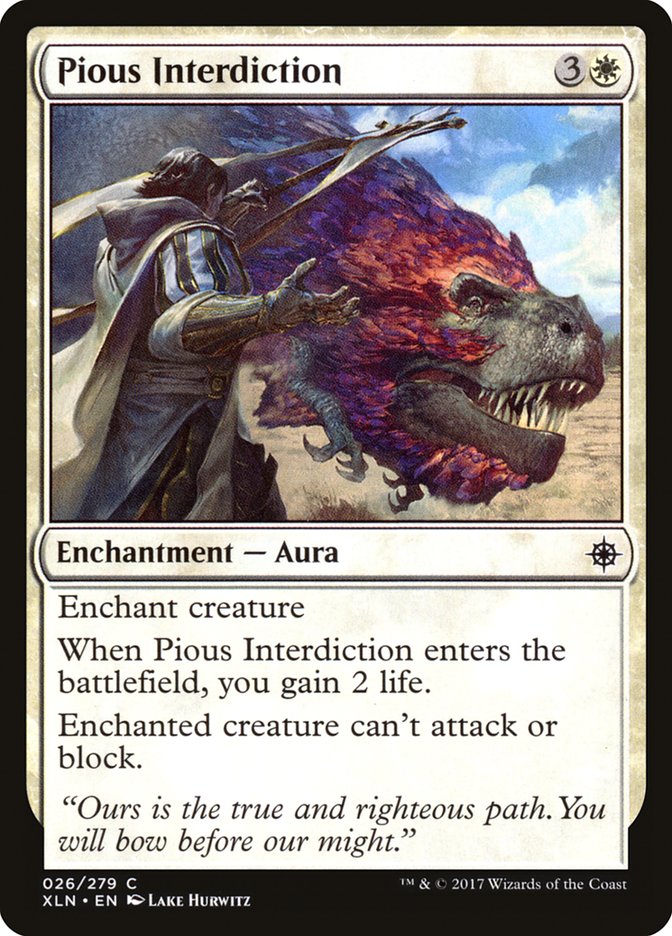 Pious Interdiction [Ixalan] | Card Citadel