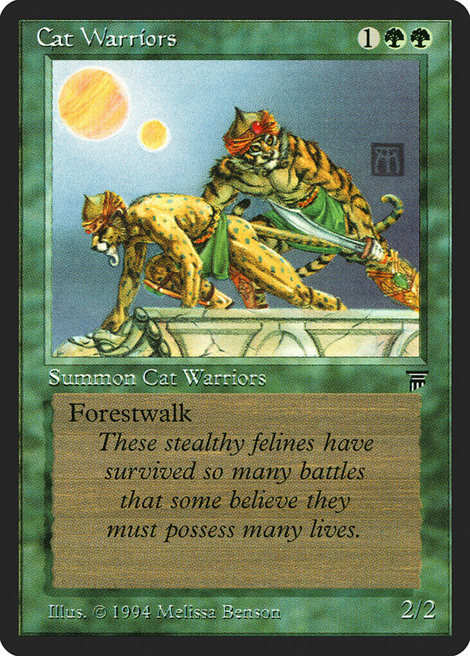 Cat Warriors [Legends] | Card Citadel