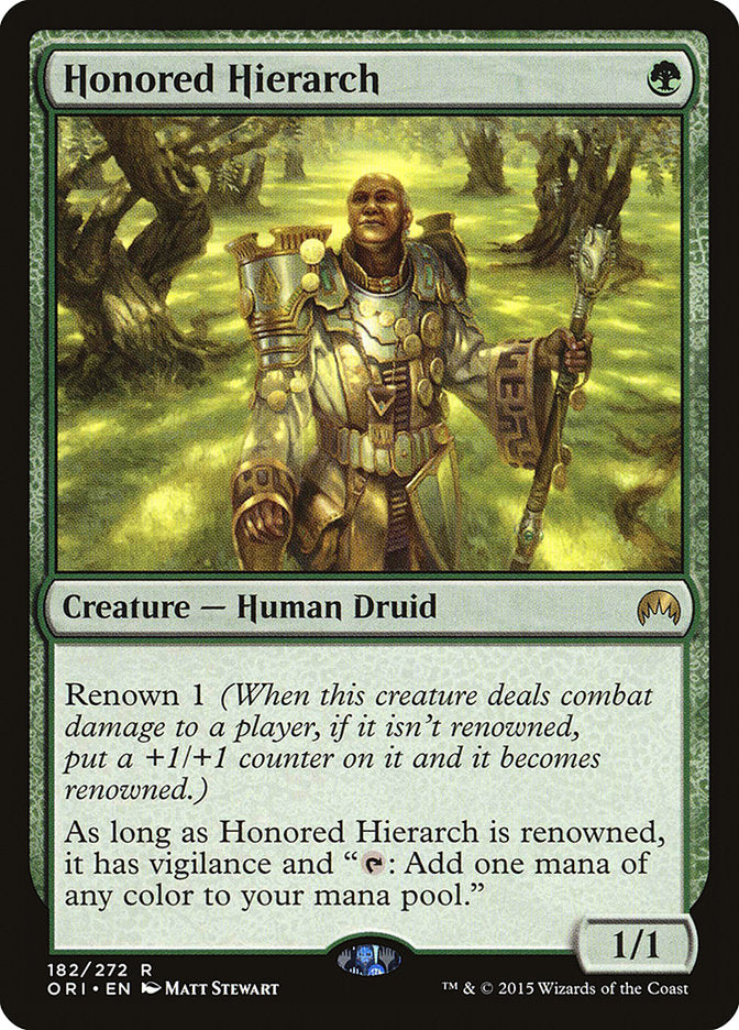 Honored Hierarch [Magic Origins] | Card Citadel