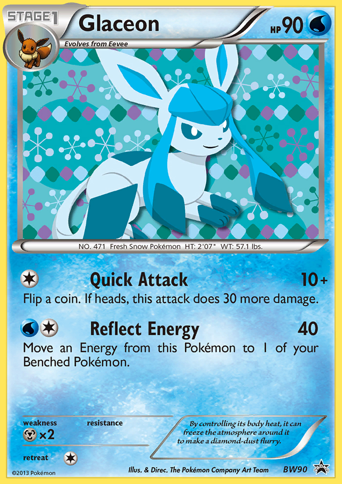 Glaceon (BW90) [Black & White: Black Star Promos] | Card Citadel