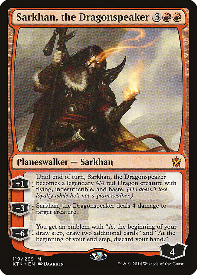 Sarkhan, the Dragonspeaker [Khans of Tarkir] | Card Citadel