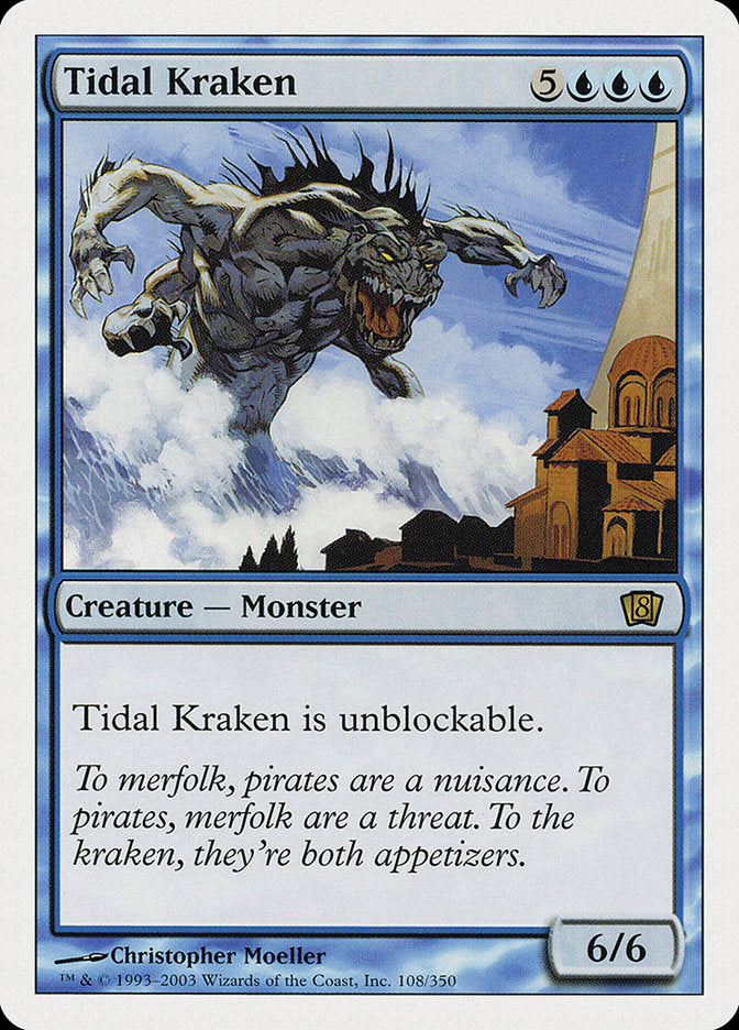 Tidal Kraken [Eighth Edition] | Card Citadel