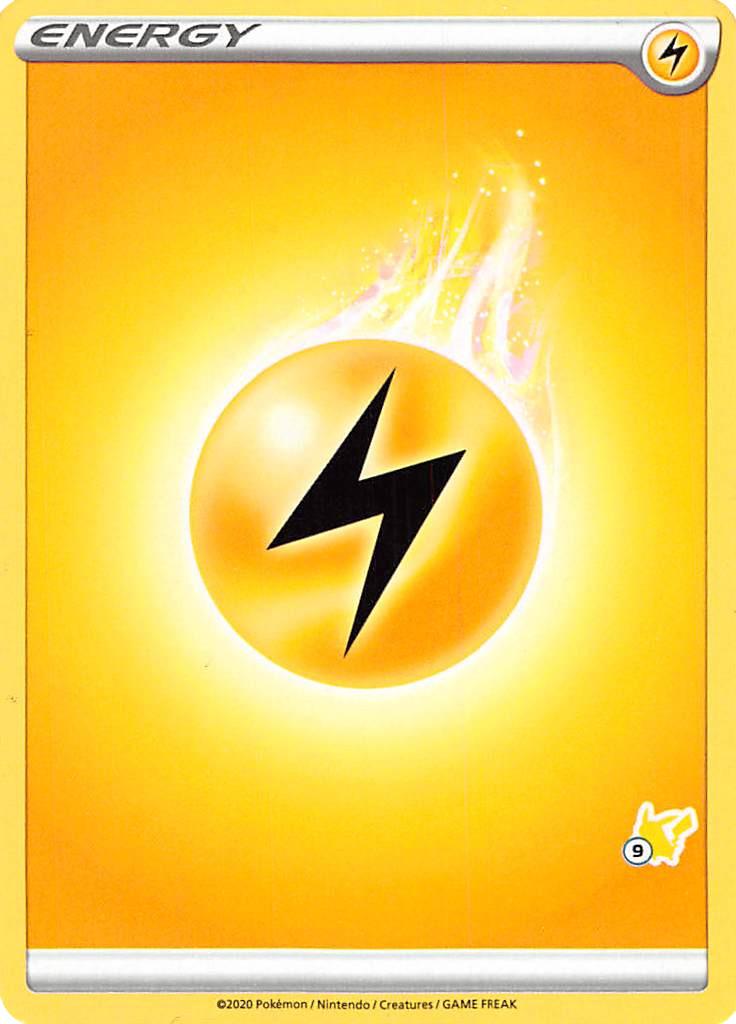 Lightning Energy (Pikachu Stamp #9) [Battle Academy 2022] | Card Citadel