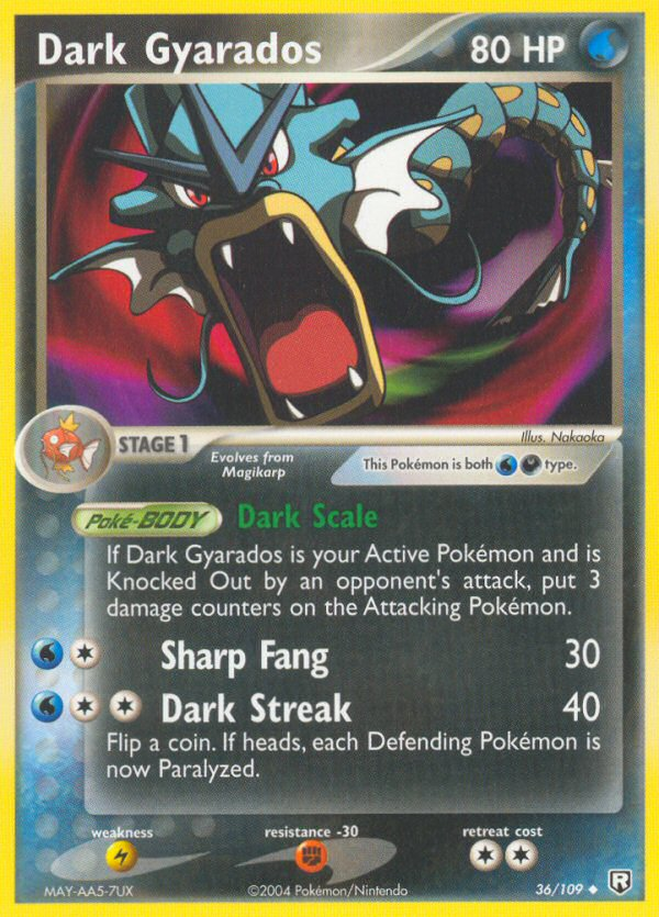 Dark Gyarados (36/109) [EX: Team Rocket Returns] | Card Citadel