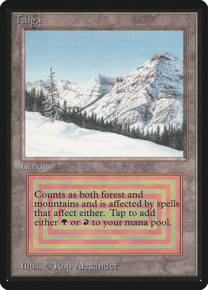 Taiga [Limited Edition Beta] | Card Citadel