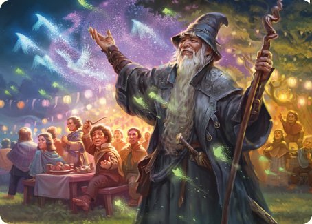 Gandalf, Friend of the Shire Art Card [The Lord of the Rings: Tales of Middle-earth Art Series] | Card Citadel