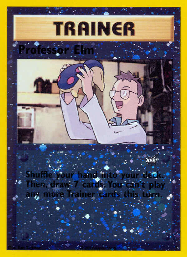 Professor Elm (3) [Best of Promos] | Card Citadel