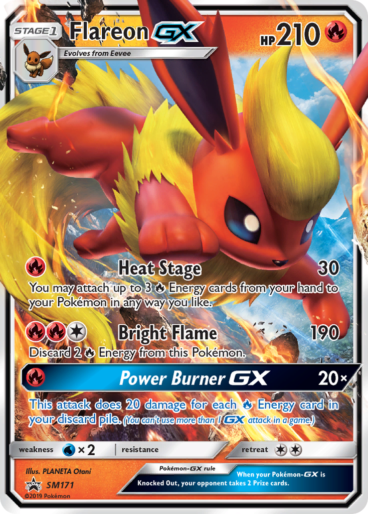 Flareon GX (SM171) [Sun & Moon: Black Star Promos] | Card Citadel