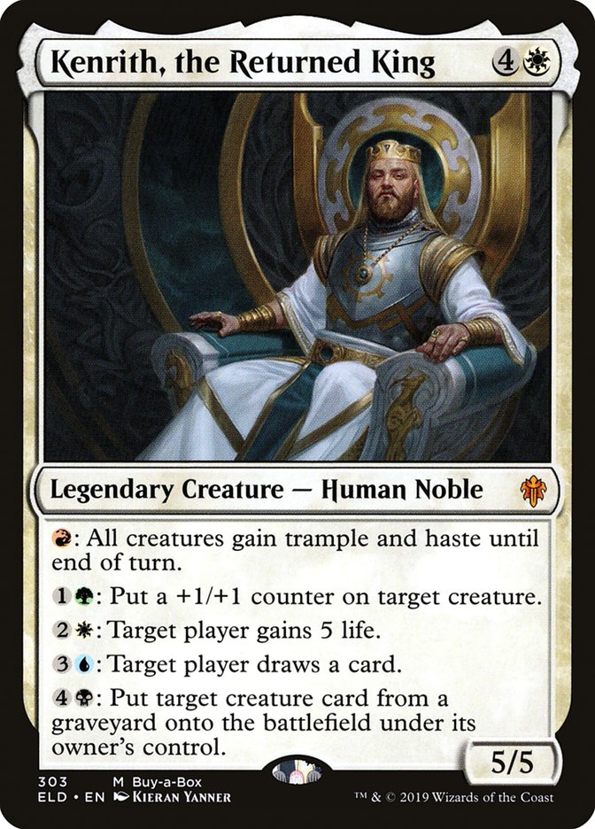 Kenrith, the Returned King (Buy-A-Box) [Throne of Eldraine Promos] | Card Citadel