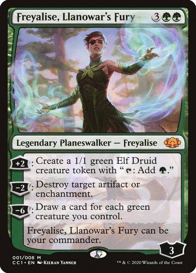 Freyalise, Llanowar's Fury [Commander Collection: Green] | Card Citadel