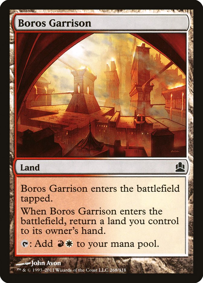 Boros Garrison [Commander 2011] | Card Citadel