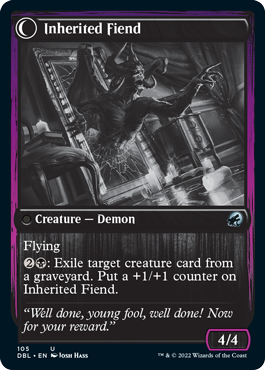 Heirloom Mirror // Inherited Fiend [Innistrad: Double Feature] | Card Citadel