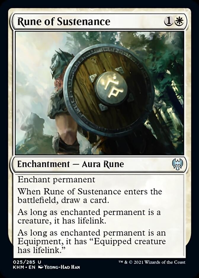 Rune of Sustenance [Kaldheim] | Card Citadel