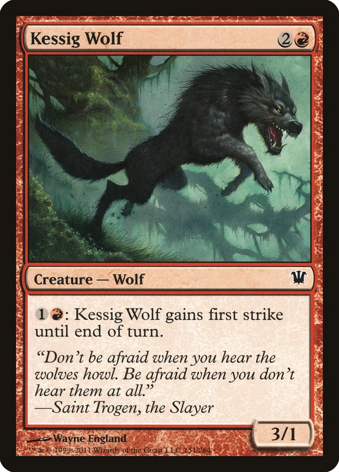Kessig Wolf [Innistrad] | Card Citadel