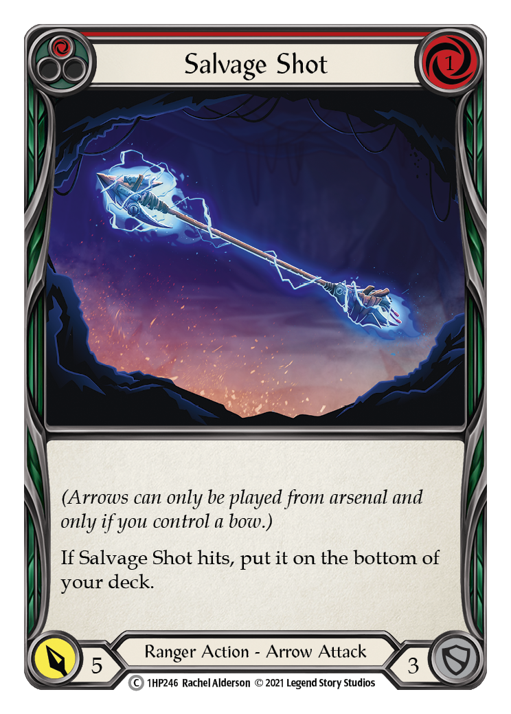 Salvage Shot (Red) [1HP246] | Card Citadel