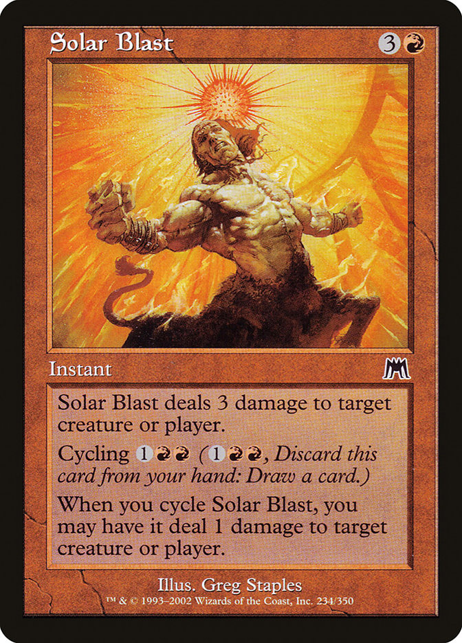 Solar Blast [Onslaught] | Card Citadel