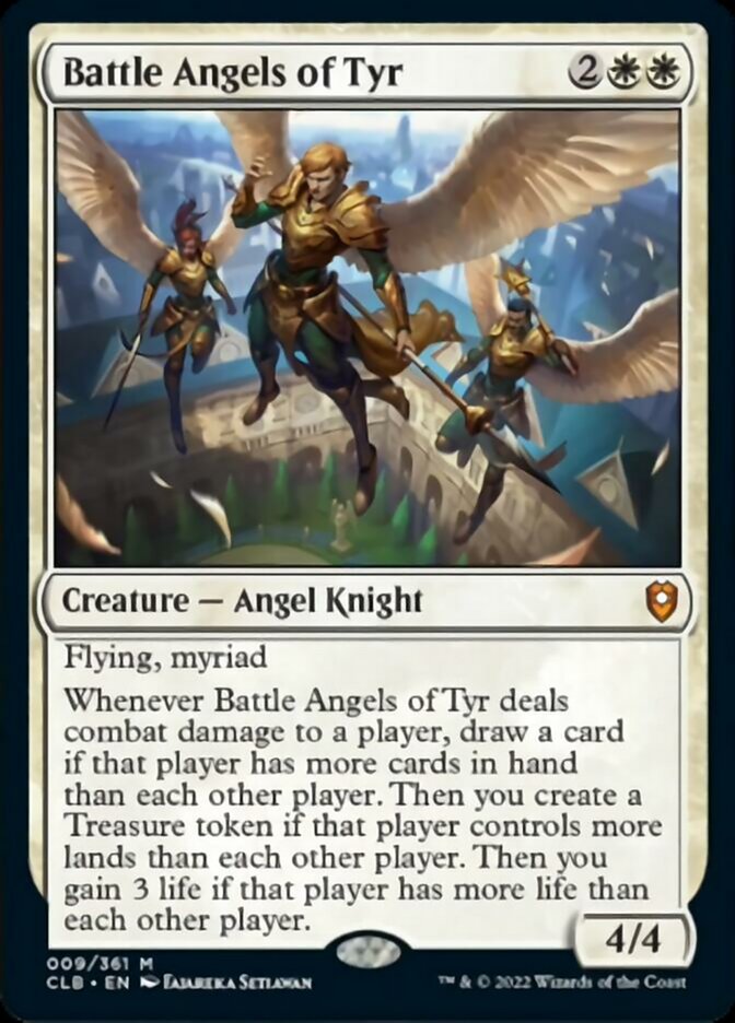 Battle Angels of Tyr [Commander Legends: Battle for Baldur's Gate] | Card Citadel