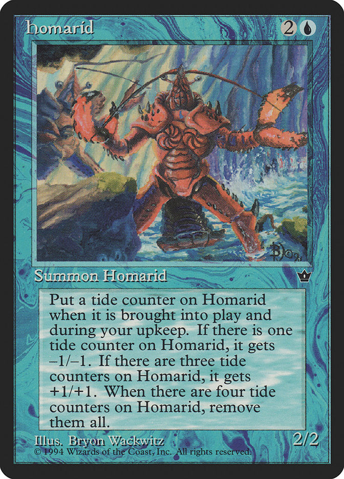 Homarid (Bryon Wackwitz) [Fallen Empires] | Card Citadel