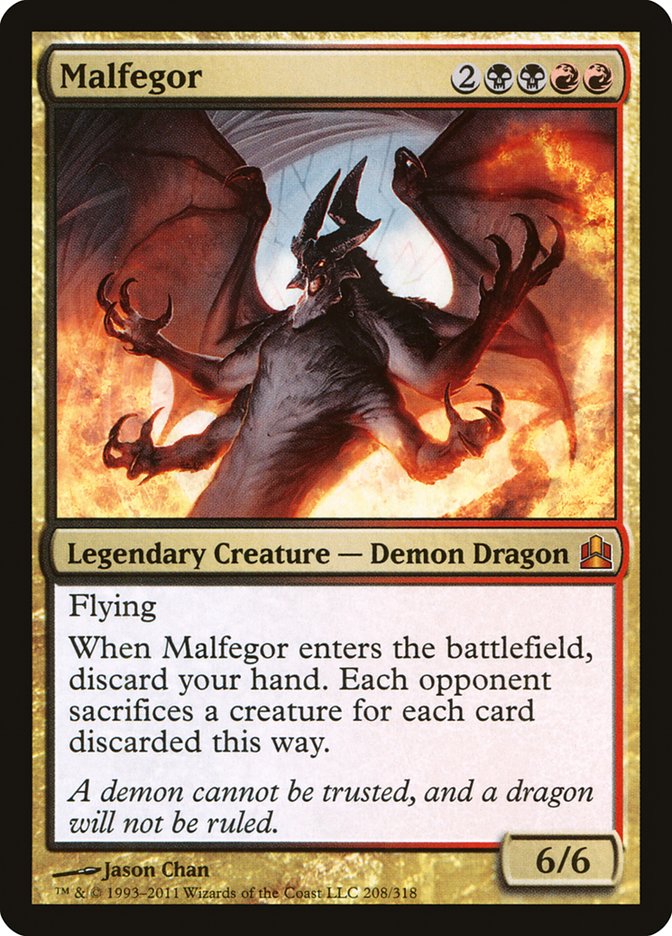 Malfegor [Commander 2011] | Card Citadel