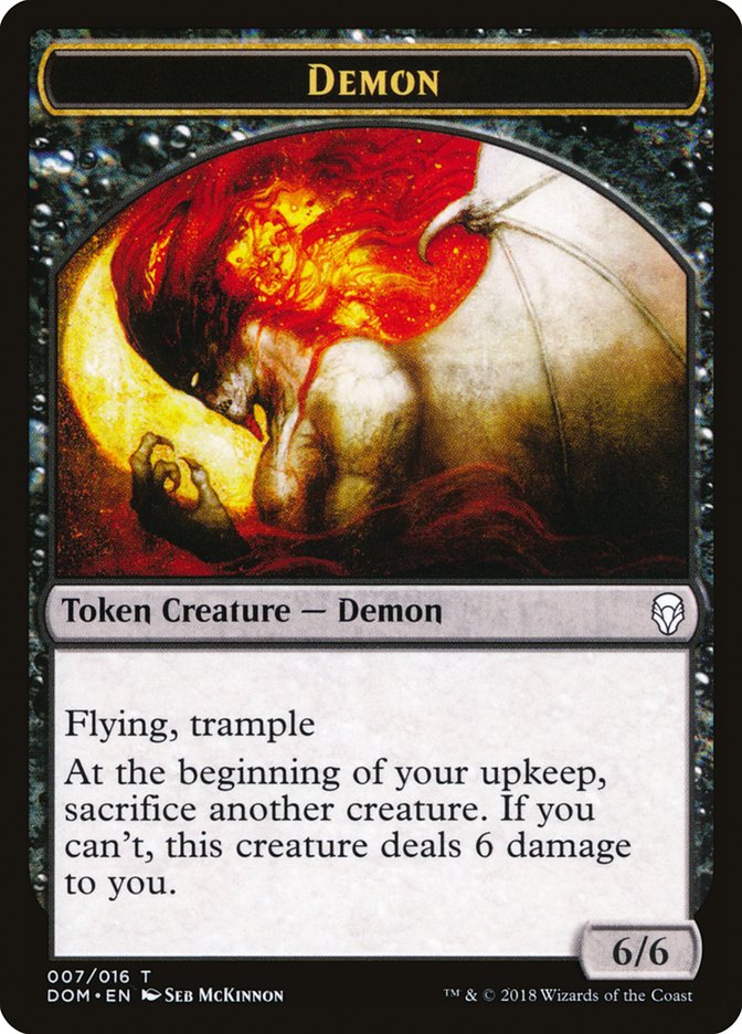 Demon [Dominaria Tokens] | Card Citadel
