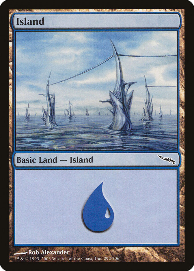 Island (292) [Mirrodin] | Card Citadel